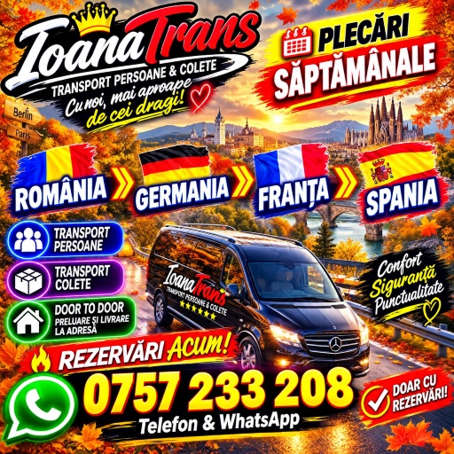IoanaTrans~Romania-Spania-Franta-Germania